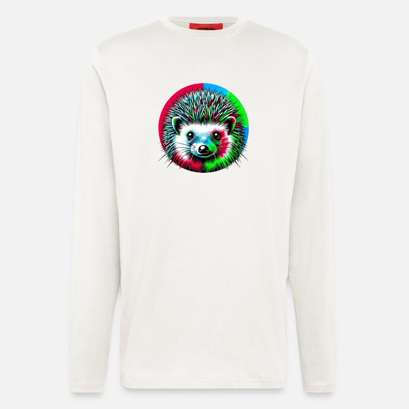 Igel - Langarmshirt - made by SPREAD  - OFF WHITE