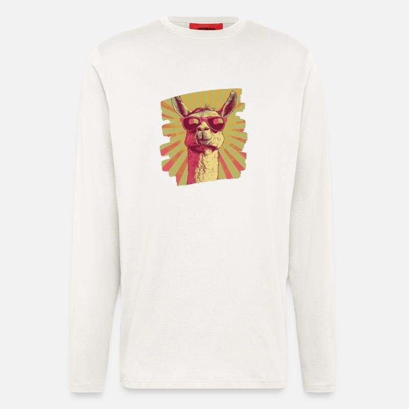 Alpaka - Langarmshirt - made by SPREAD  - OFF WHITE