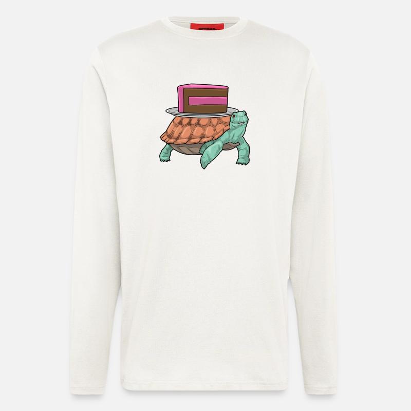 Turtle Cake - Longsleeve - made by SPREAD  - OFF WHITE