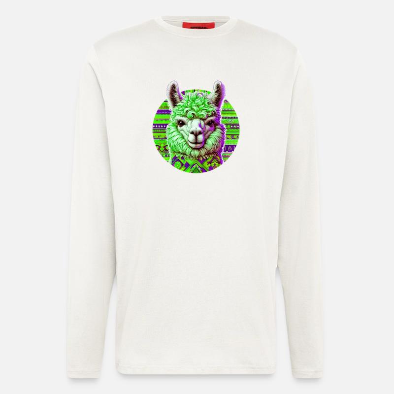 Alpaka - Langarmshirt - made by SPREAD  - OFF WHITE