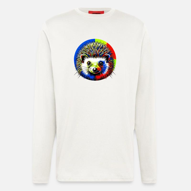 Igel - Langarmshirt - made by SPREAD  - OFF WHITE