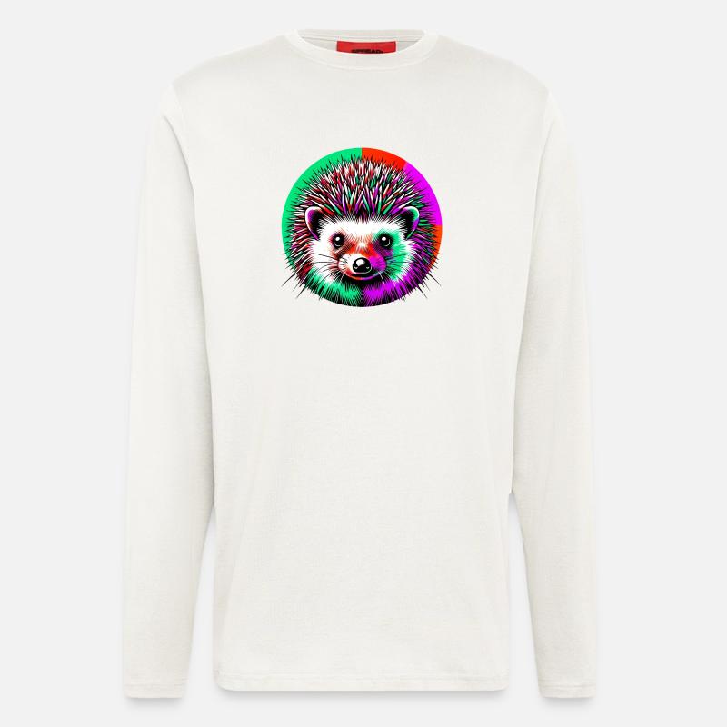 Igel - Langarmshirt - made by SPREAD - OFF WHITE