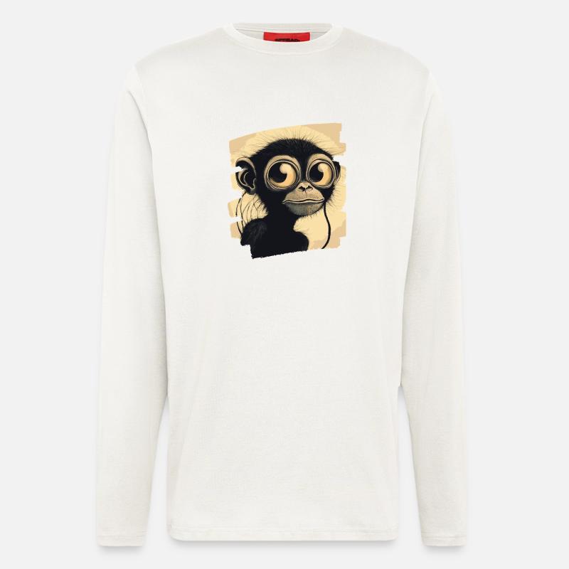 Monkey - Longsleeve - made by SPREAD  - OFF WHITE