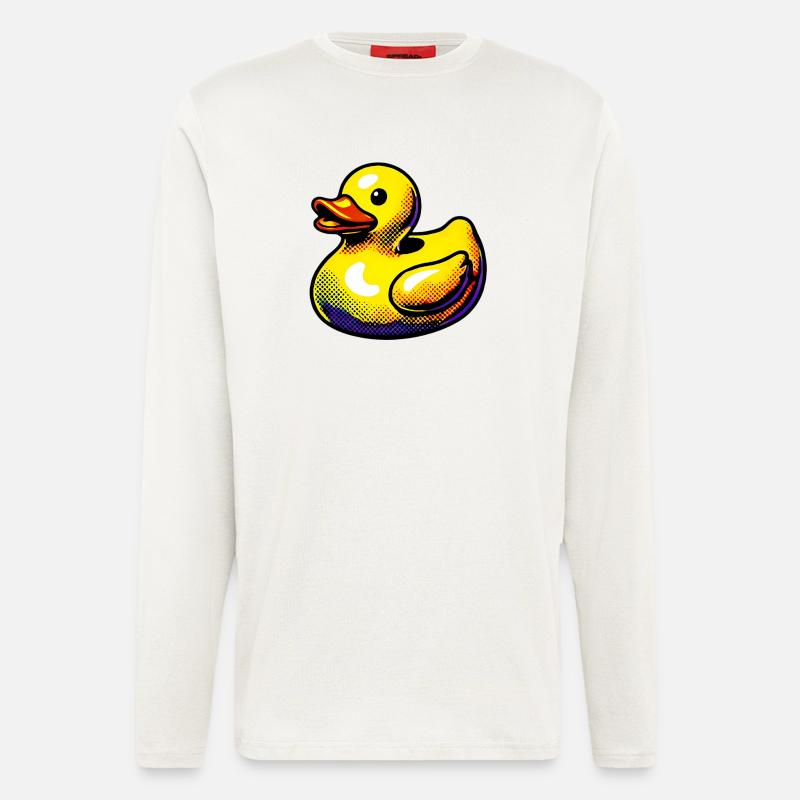 Duckling Duck Duck Duck - Longsleeve - made by SPREAD  - OFF WHITE