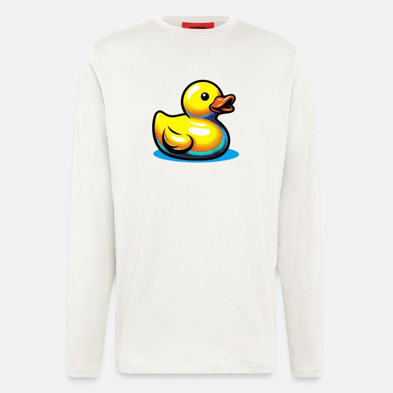 Duckling Duck Duck Duck - Longsleeve - made by SPREAD  - OFF WHITE