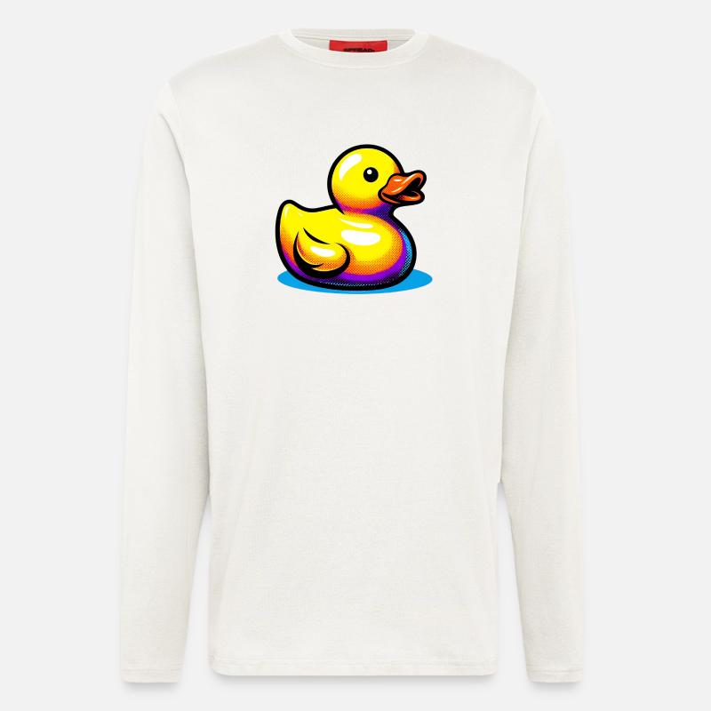 Duckling Duck Duck Duck - Longsleeve - made by SPREAD  - OFF WHITE