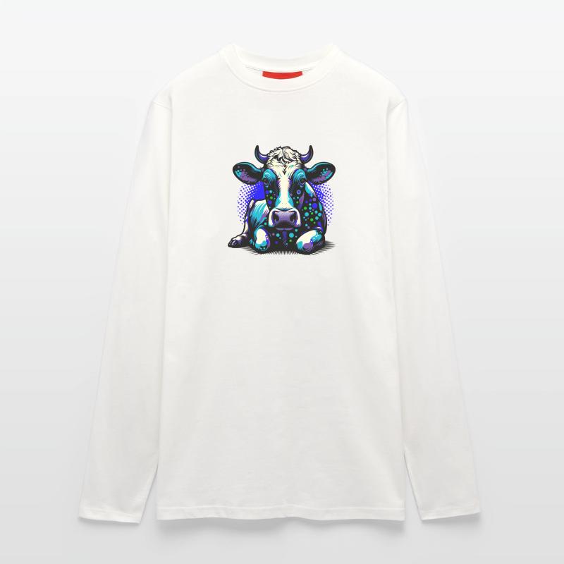 Kuh Langarmshirt - made by SPREAD 