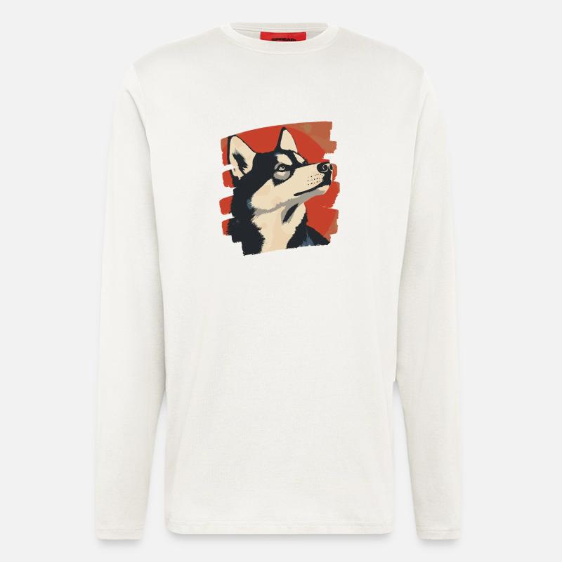 Husky - Longsleeve - made by SPREAD  - OFF WHITE
