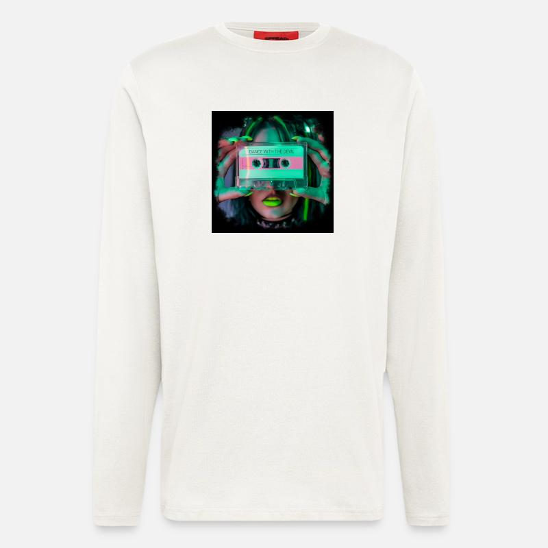 Dance with the Devil - Langarmshirt - made by SPREAD  - OFF WHITE