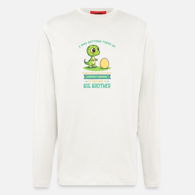 Grumpy Fussy Bold Text Logo - Longsleeve - made by SPREAD - OFF WHITE