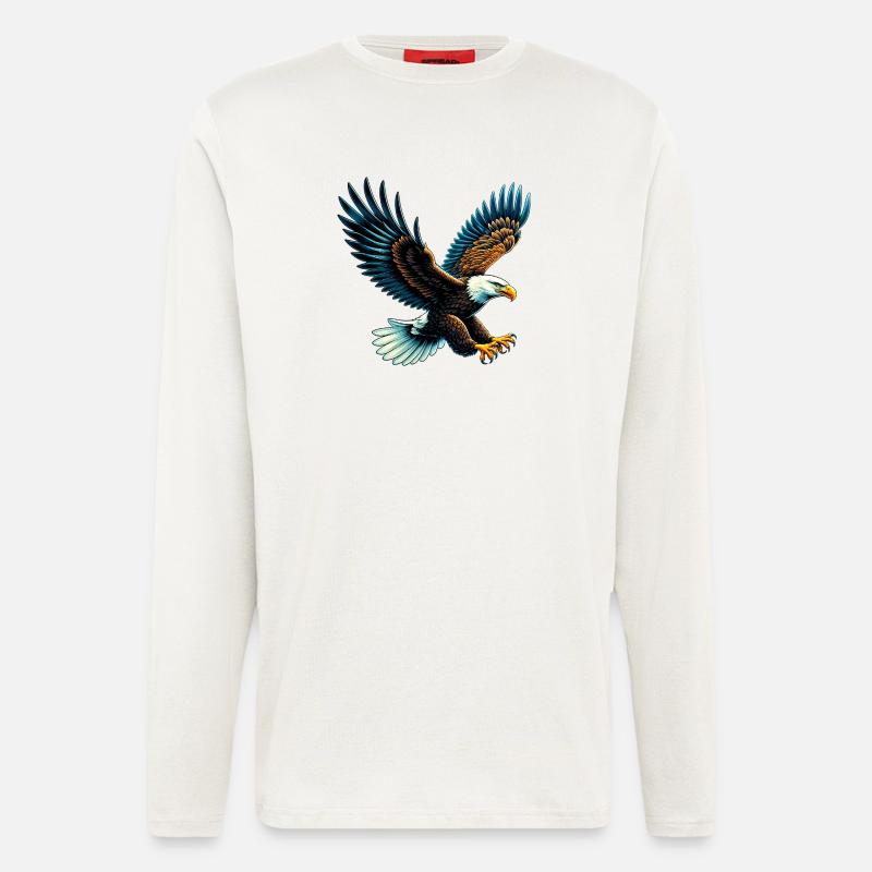 Adler - Langarmshirt - made by SPREAD  - OFF WHITE