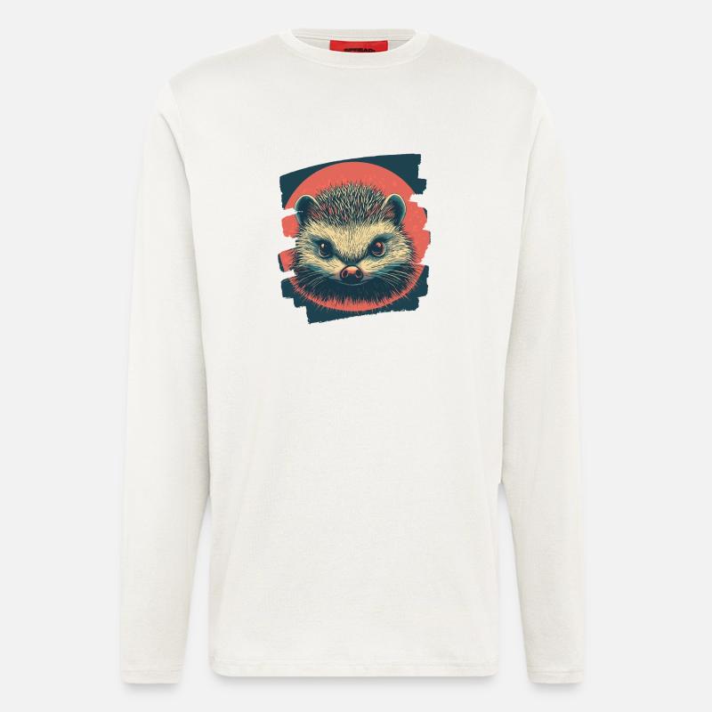 Igel - Langarmshirt - made by SPREAD  - OFF WHITE