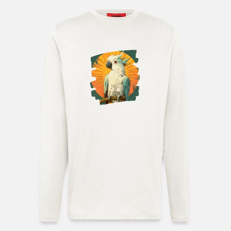 Kakadu - Langarmshirt - made by SPREAD  - OFF WHITE
