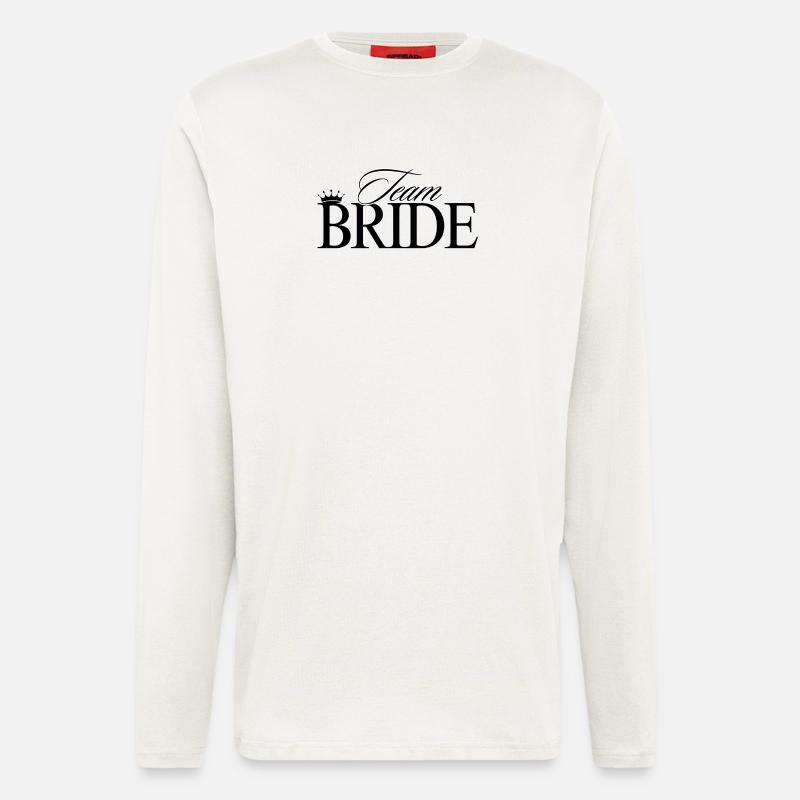 Team Bride! Customizable - Longsleeve - made by SPREAD  - OFF WHITE