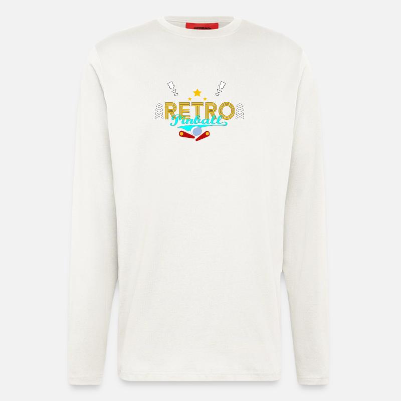 Retro-Flipper - Langarmshirt - made by SPREAD  - OFF WHITE