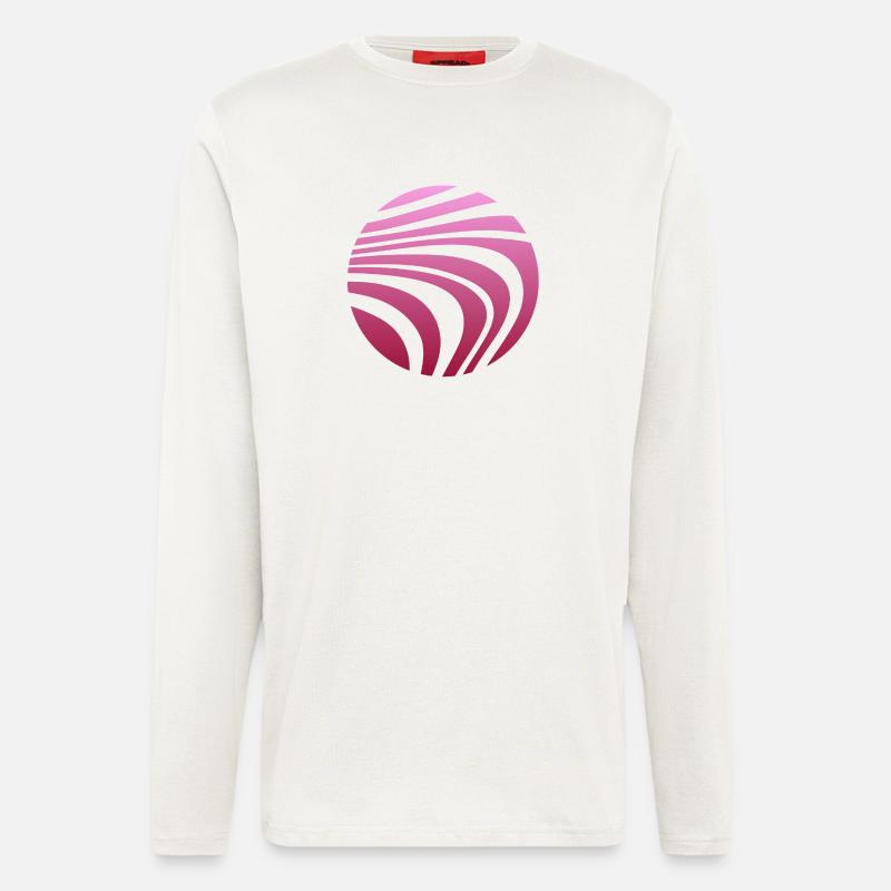 Psychedelic Pattern Pink Gradient - Longsleeve - made by SPREAD  - OFF WHITE