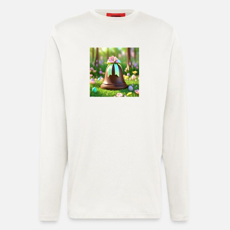 Easter, Happy Easter, Happy Easter - Longsleeve - made by SPREAD  - OFF WHITE