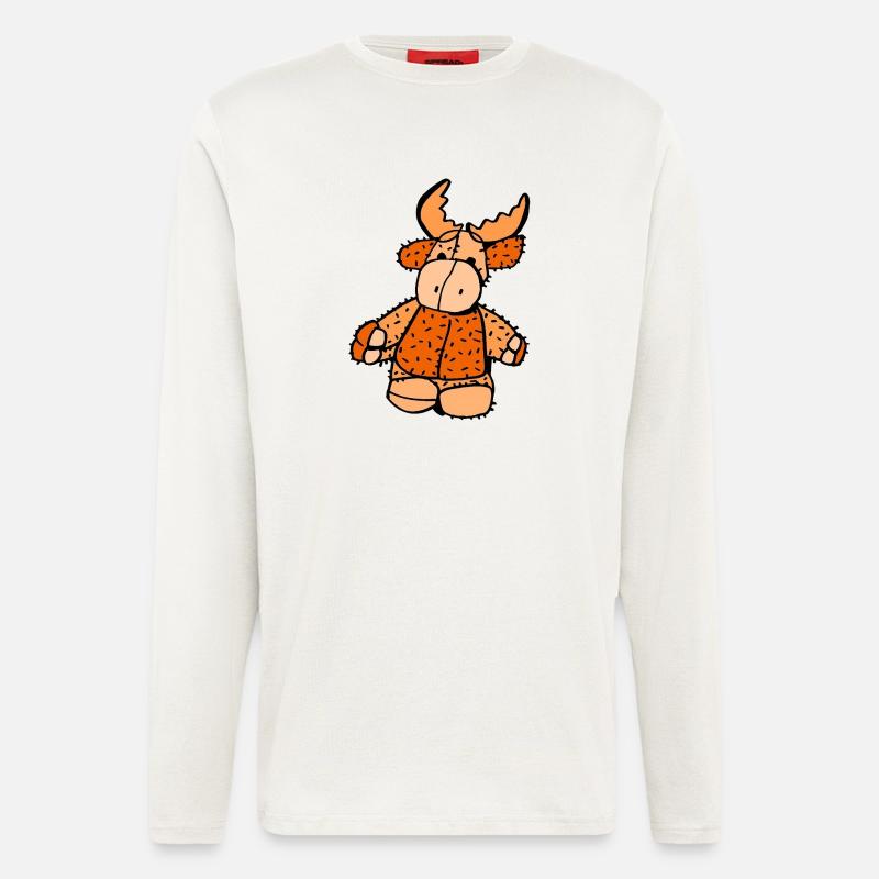 Elchi Knopf - Langarmshirt - made by SPREAD  - OFF WHITE