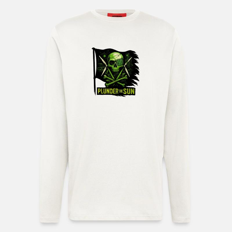 Plunder the Sun - Langarmshirt - made by SPREAD  - OFF WHITE