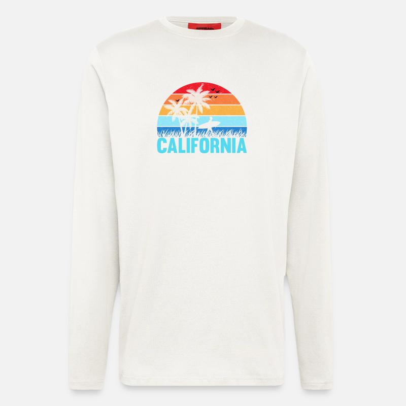 California - Langarmshirt - made by SPREAD  - OFF WHITE