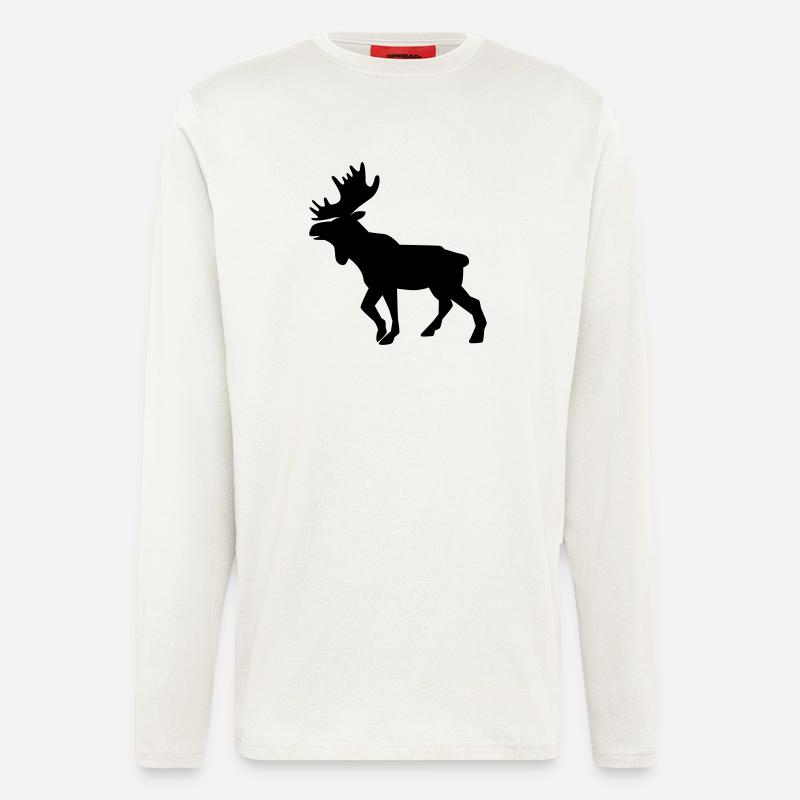 Moose - Langarmshirt - made by SPREAD  - OFF WHITE