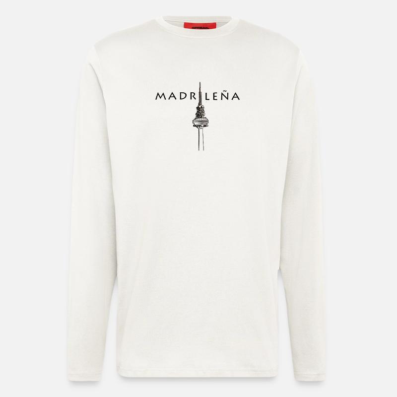 MADRILENIUM - Langarmshirt - made by SPREAD  - OFF WHITE