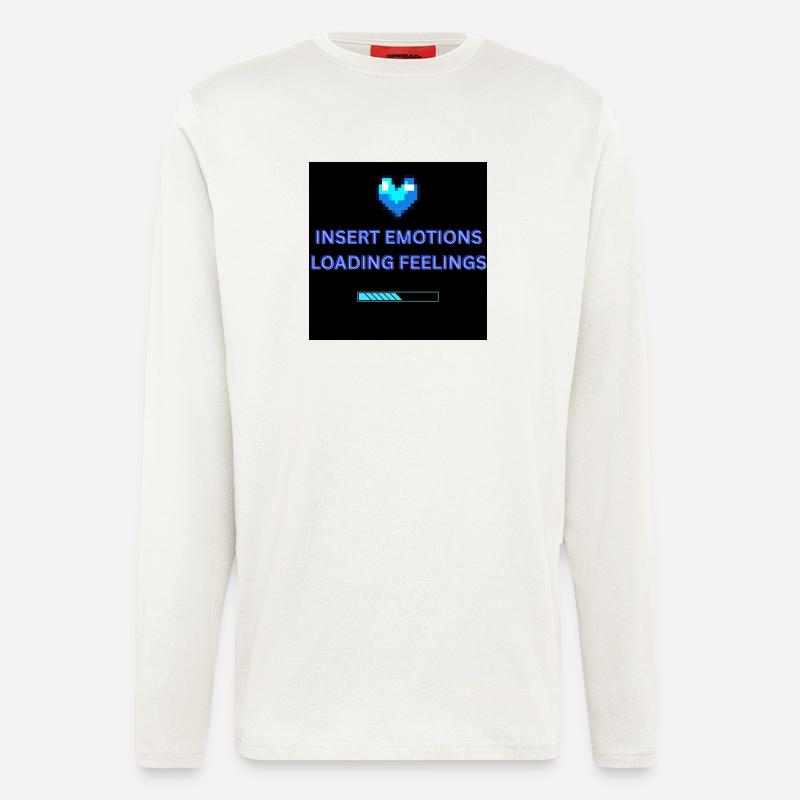 INSERT EMOTIONS LOADING FEELINGS  - Langarmshirt - made by SPREAD  - OFF WHITE