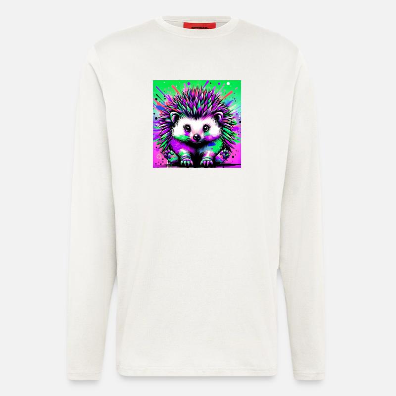 Igel - Langarmshirt - made by SPREAD  - OFF WHITE