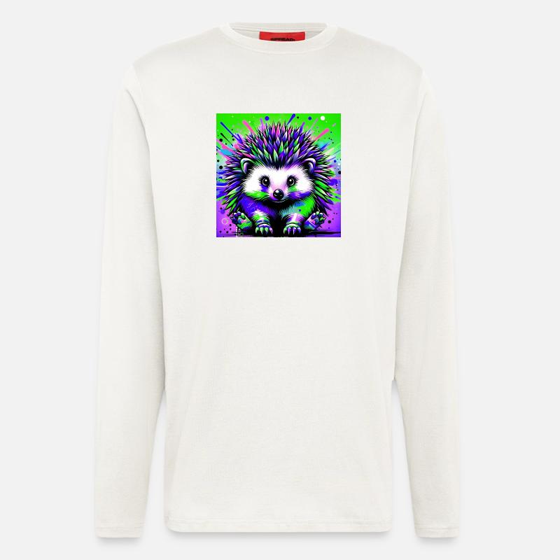 Igel - Langarmshirt - made by SPREAD  - OFF WHITE