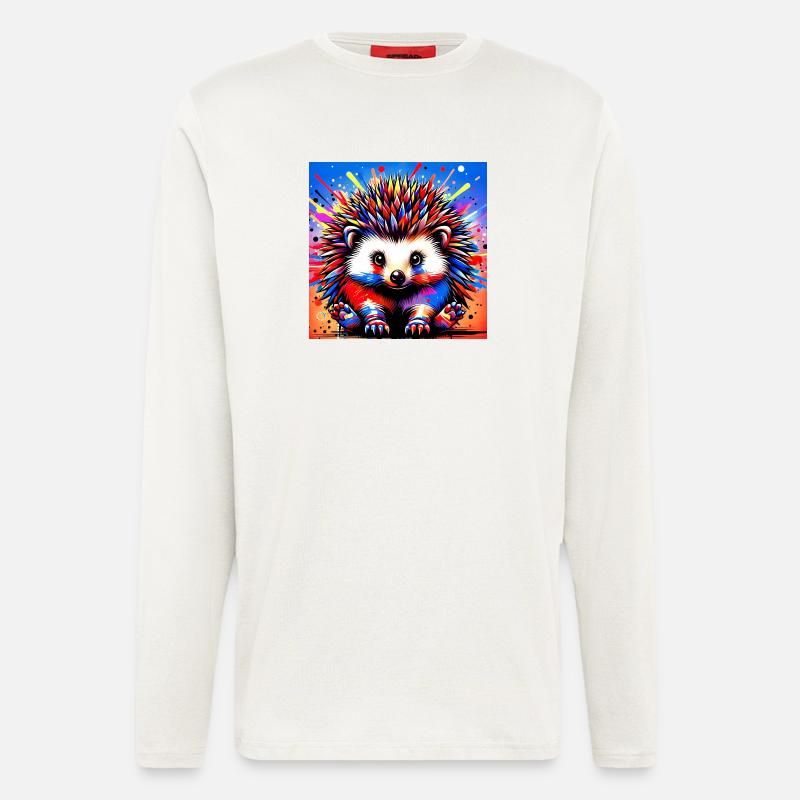 Igel - Langarmshirt - made by SPREAD  - OFF WHITE