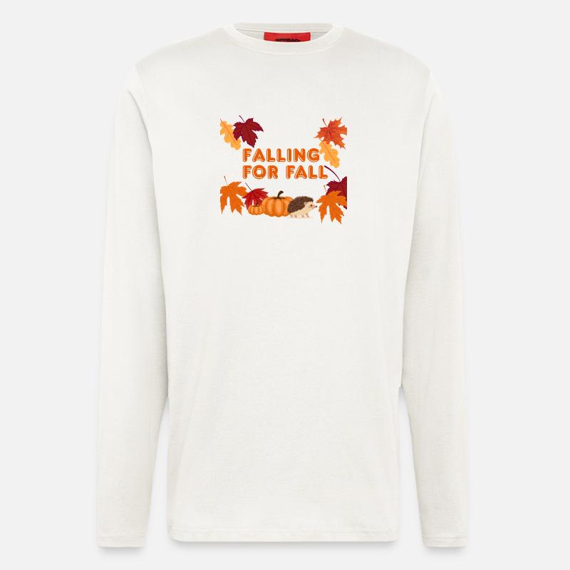 Falling Fall - Langarmshirt - made by SPREAD  - OFF WHITE