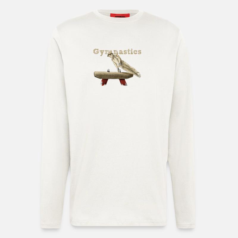 Pauschenpferd - Langarmshirt - made by SPREAD  - OFF WHITE