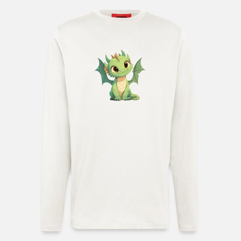 Dragon Dragon - Longsleeve - made by SPREAD  - OFF WHITE