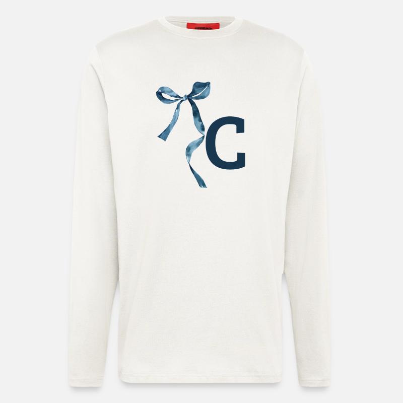 Monogram c gift idea - Longsleeve - made by SPREAD  - OFF WHITE