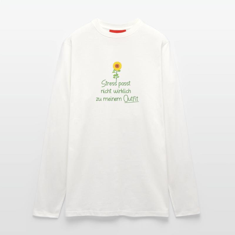 Statement-Design-Handwriting-on-Women'sCut with a Longsleeve - made by SPREAD 
