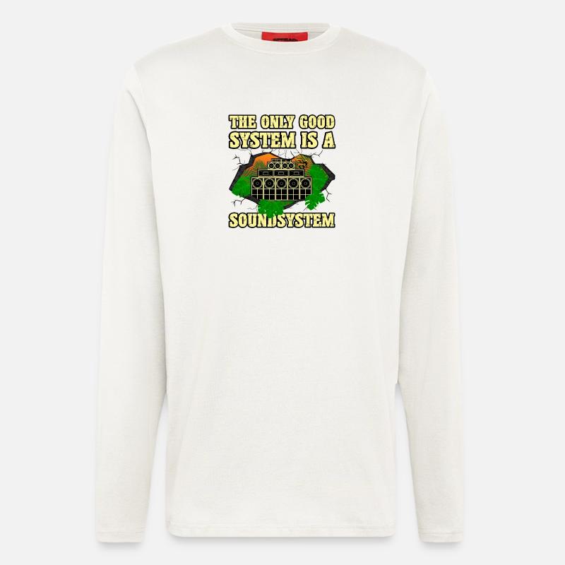 Dub Soundsystem - Langarmshirt - made by SPREAD  - OFF WHITE