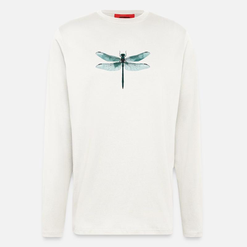 Libelle. Libelle - Libelle - Libelle - Langarmshirt - made by SPREAD  - OFF WHITE