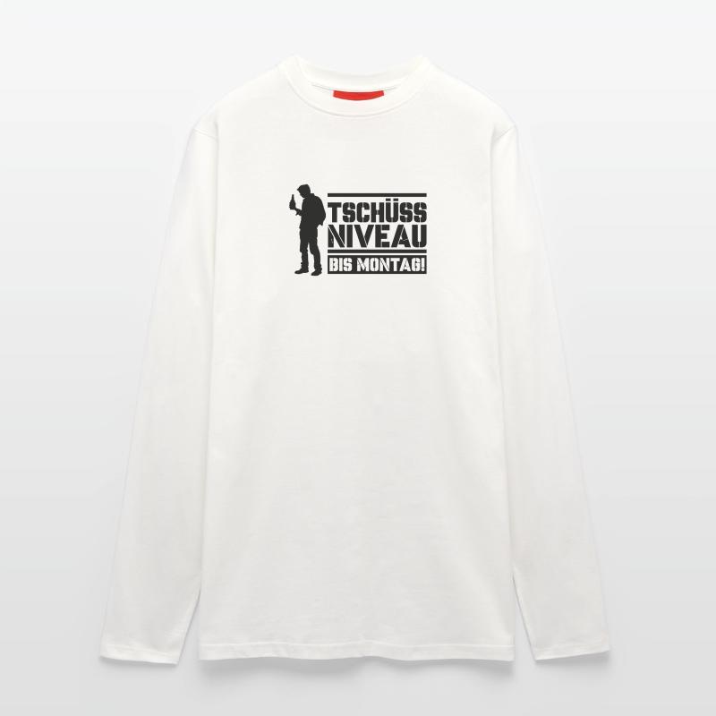 Bye bye level until Monday Longsleeve - made by SPREAD 