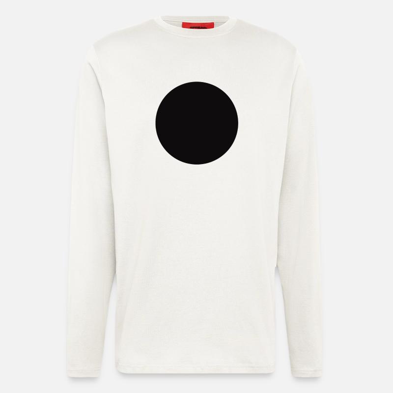 Abstract Black Geometry Pattern - Longsleeve - made by SPREAD  - OFF WHITE