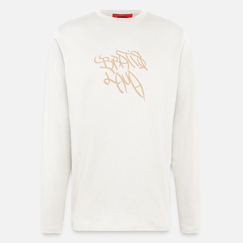 Abstract graffiti sketches from Bratislava - Longsleeve - made by SPREAD  - OFF WHITE