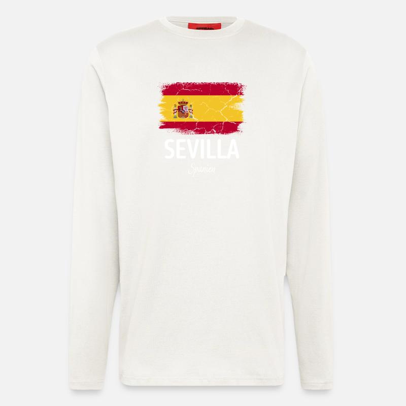 Sevilla - Langarmshirt - made by SPREAD  - OFF WHITE