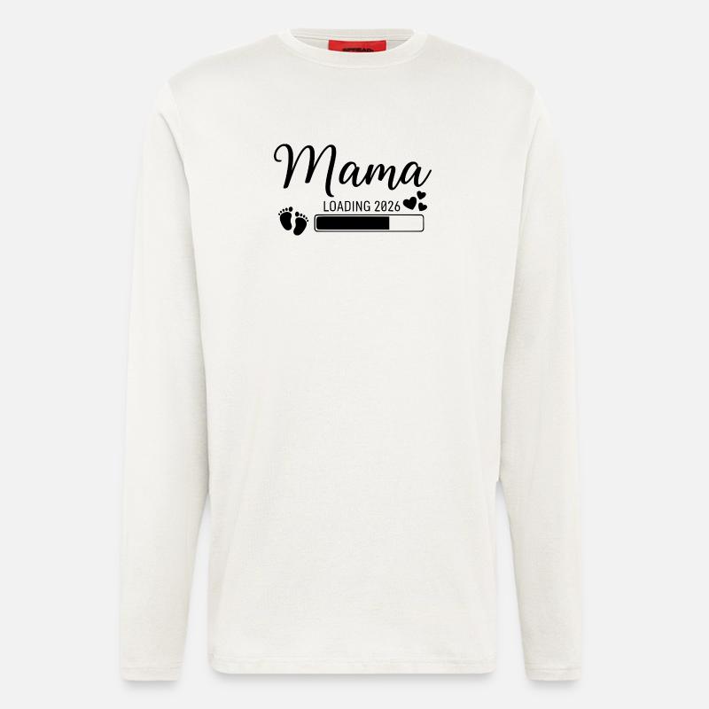 Mama Loading 2026 - Longsleeve - made by SPREAD  - OFF WHITE