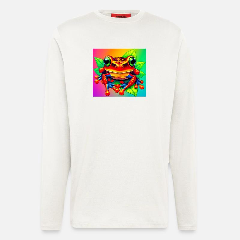 Frosch - Langarmshirt - made by SPREAD  - OFF WHITE