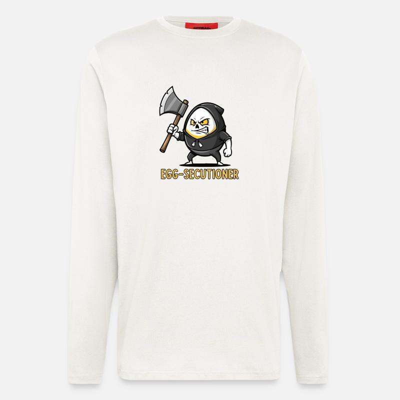 Zeit der Eizellentnahme - Langarmshirt - made by SPREAD  - OFF WHITE