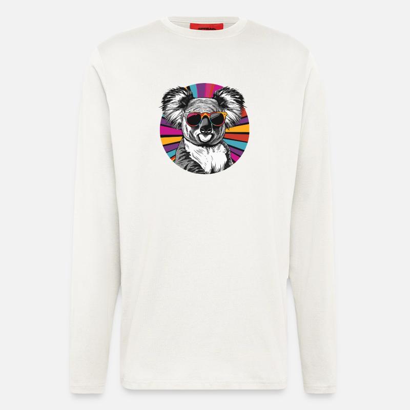 Koala Comic - Longsleeve - made by SPREAD  - OFF WHITE