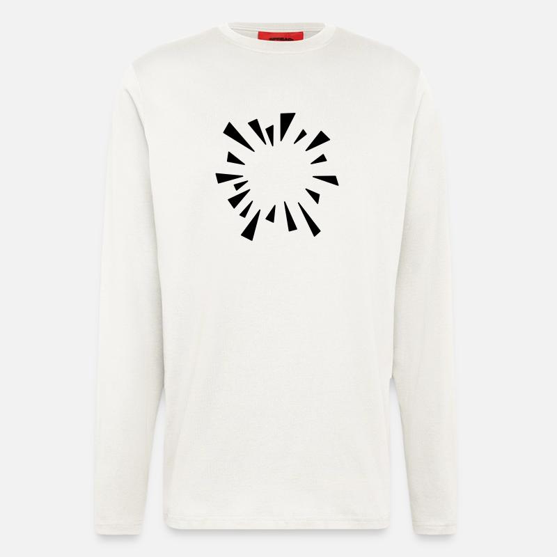 Comic Effect Burst Balloon - Longsleeve - made by SPREAD  - OFF WHITE