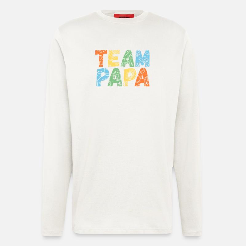 Mutter Team Mama - Langarmshirt - made by SPREAD  - OFF WHITE