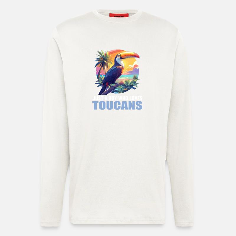 Toucans Toucan - Longsleeve - made by SPREAD - OFF WHITE