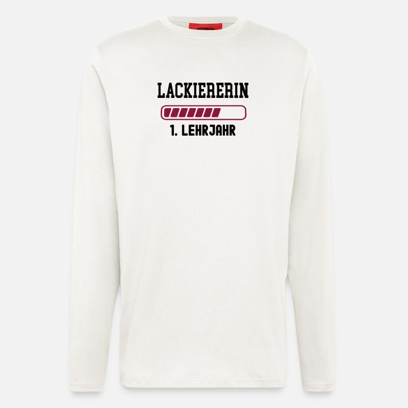 Apprenticeship varnisher 1st year painter apprenticeship - Longsleeve - made by SPREAD  - OFF WHITE