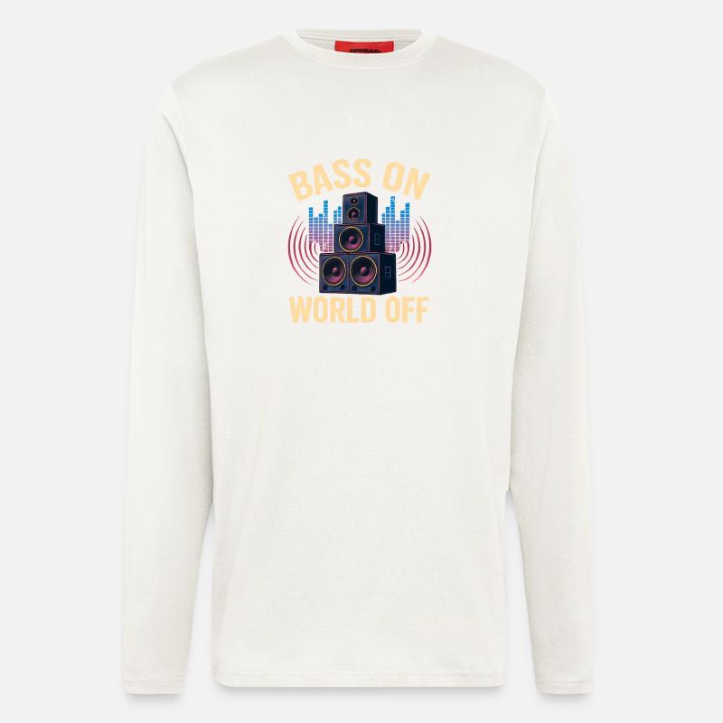 Techno Rave - Longsleeve - made by SPREAD  - OFF WHITE